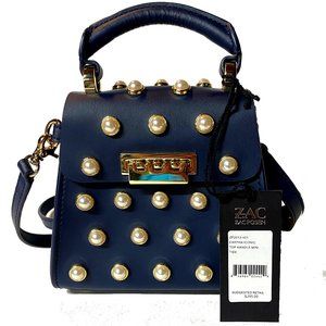 ZAC Zac Posen |  ZP2013-401 | Eartha Iconic Top Handle Mini - Tide
